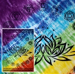 RING OF SEVEN CHAKRAS TAPESTRY - SINGLE